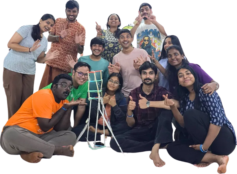 A YEP batch together, all smiles